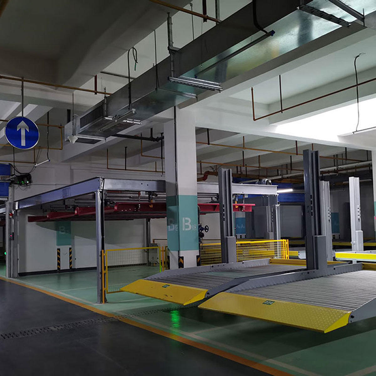 平塘室內立體停車庫過規(guī)劃