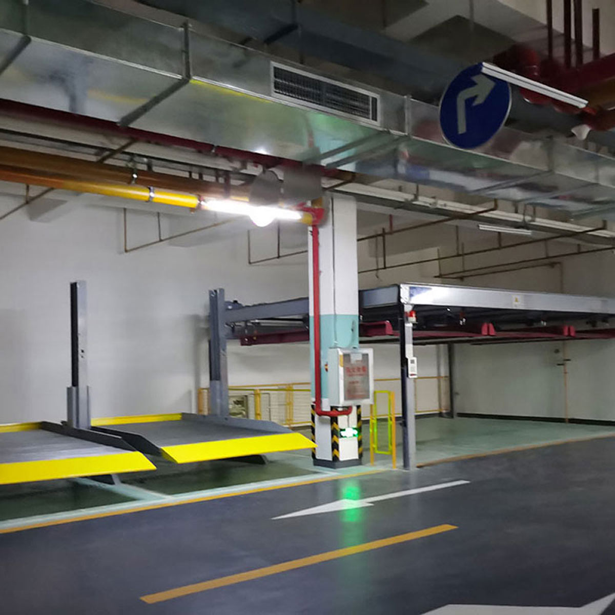 渭源升降橫移立體停車過驗(yàn)收